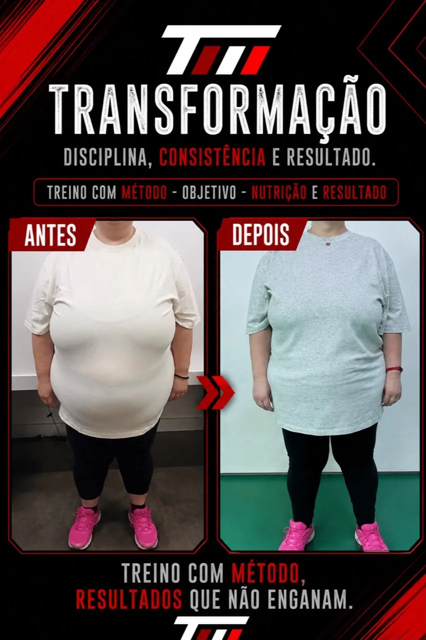 Antes e depois — transformação 5