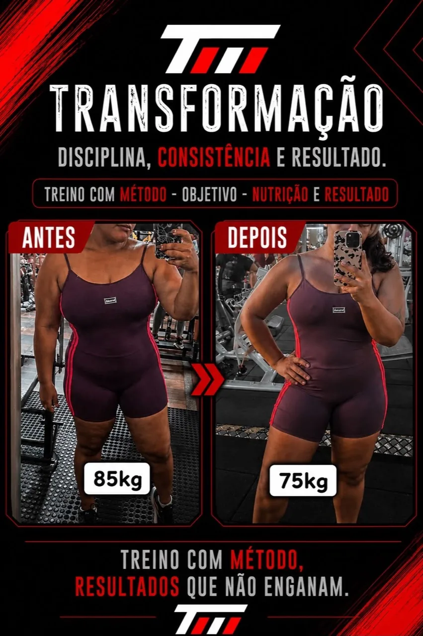 Antes e depois — transformação 7
