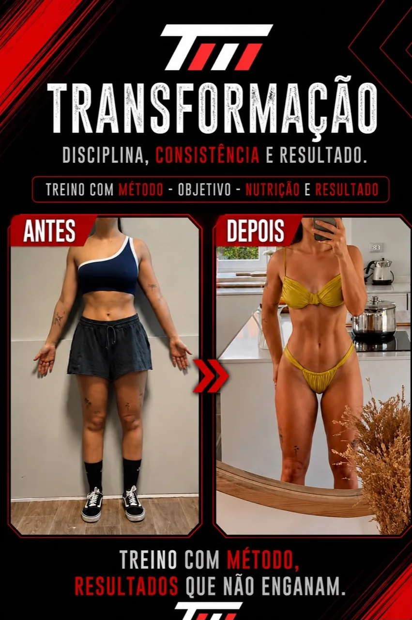 Antes e depois — transformação 8